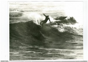 surfing right hander